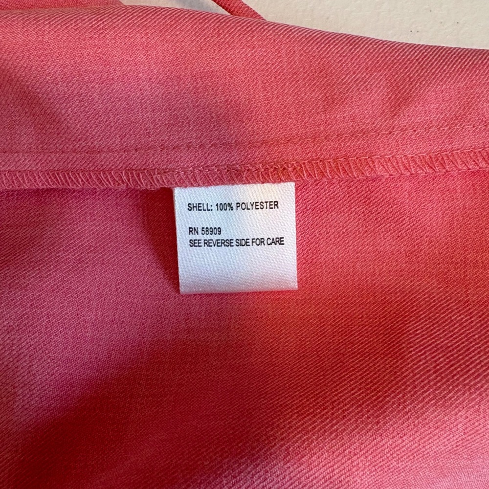 NWT Gianni Bini Pop Pink Stella Blouse Open Back Tie Camisole Top XL - Picture 4 of 4